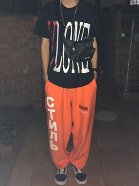 touiさん（メンズ・182cm）の夏コーディネート