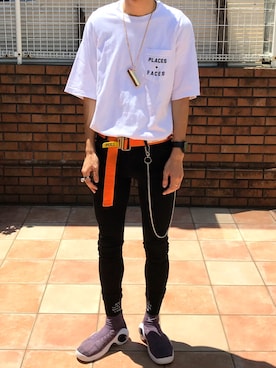 「places+faces」｜touiさん（メンズ・182cm）の夏コーディネート