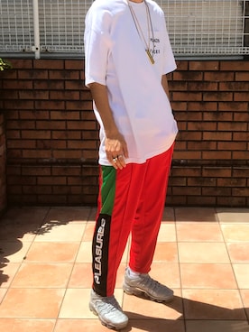 「places+faces」｜touiさん（メンズ・182cm）の夏コーディネート
