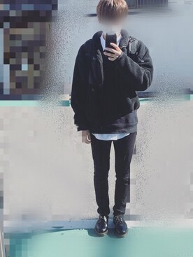 かいさん（メンズ・184cm）の冬コーディネート