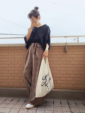 k(ani)さん（レディース・161cm）の秋コーディネート