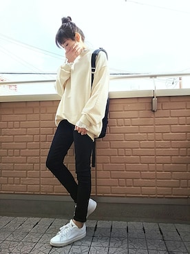 k(ani)さん（レディース・161cm）の冬コーディネート