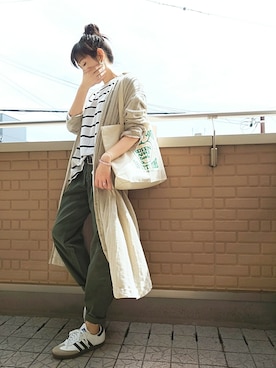 k(ani)さん（レディース・161cm）の春コーディネート