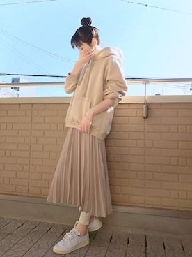 k(ani)さん（レディース・161cm）の春コーディネート