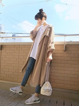 k(ani)さん（レディース・161cm）の春コーディネート