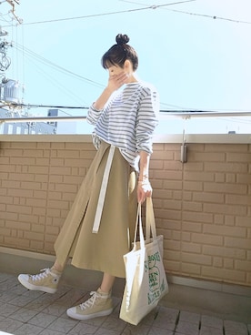 k(ani)さん(レディース・161cm)の春コーディネート