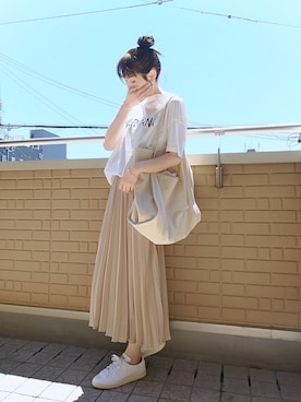 k(ani)さん（レディース・161cm）の春コーディネート