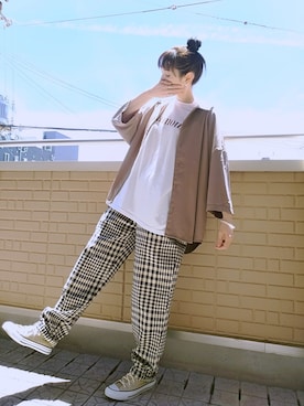 k(ani)さん(レディース・161cm)の春コーディネート