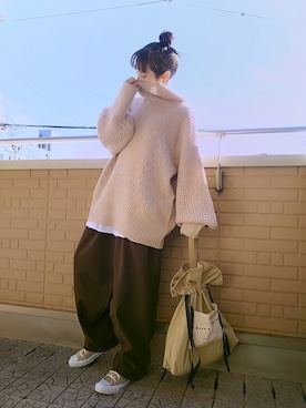 k(ani)さん（レディース・161cm）の秋コーディネート