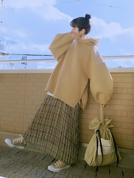 k(ani)さん（レディース・161cm）の秋コーディネート