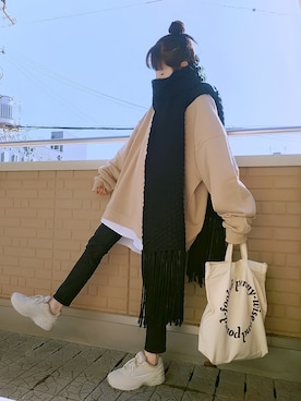 k(ani)さん(レディース・161cm)の冬コーディネート