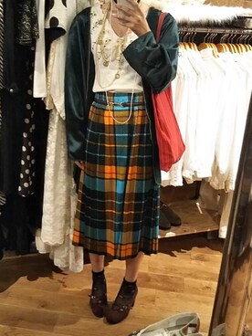 岡本さんのコーディネート