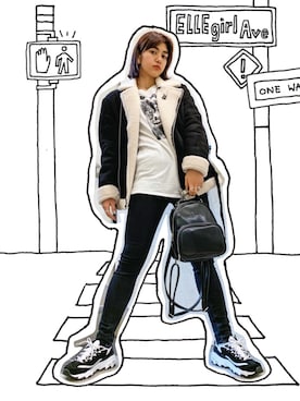 美南レイラさんのコーディネート