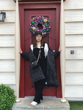 「WINTER STYLE」｜「アイテム（ショルダーバッグ）」を使った、ゆかさん（レディース・159cm）の冬コーディネート
