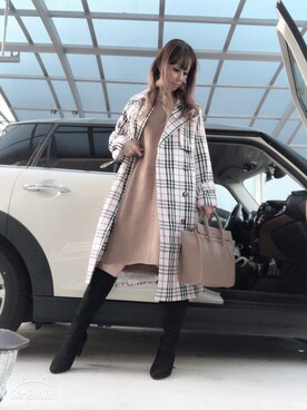 「EDiT（エディット）のアイテム」を使った、naoさん（レディース・160cm）の秋コーディネート