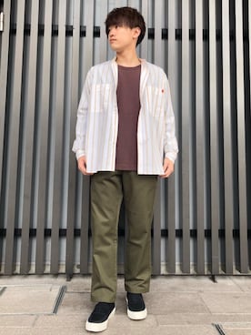 「GLR/ lab」｜yu_taさん（メンズ・166cm）の春コーディネート
