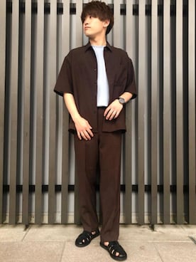 「【全社タグに統合】Relax」｜yu_taさん（メンズ・166cm）の春コーディネート
