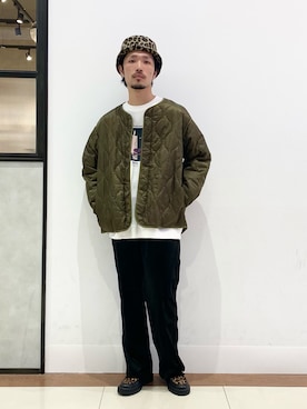 「RAGEBLUE（レイジブルー）のアイテム（ローファー）」を使った、Yusukeさん（メンズ・173cm）の秋コーディネート