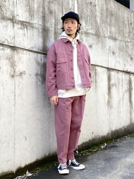 「RAGEBLUE（レイジブルー）のアイテム（その他アウター）」を使った、Yusukeさん（メンズ・173cm）の冬コーディネート