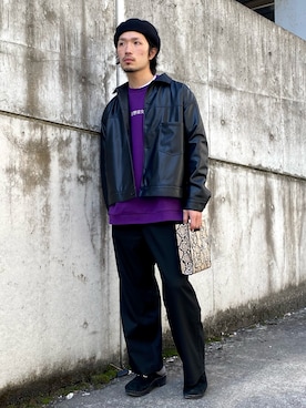 Yusukeさん（メンズ・173cm）の冬コーディネート