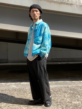 「KLEMAN（クレマン）のアイテム（ブーツ）」を使った、Yusukeさん（メンズ・173cm）の春コーディネート