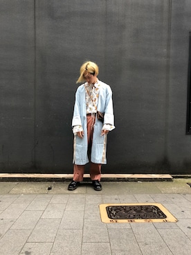 「neonsign」｜「アイテム（デニムジャケット）」を使った、takexさん（メンズ・175cm）の夏コーディネート