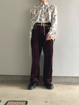 「Lui's（ルイス）のアイテム（ウォレットチェーン）」を使った、takexさん（メンズ・175cm）の夏コーディネート