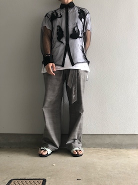 「Guess（ゲス）のアイテム（腕時計）」を使った、takexさん（メンズ・175cm）の夏コーディネート
