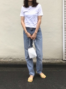 「LAURA DI MAGGIO（ローラディマッジオ）のアイテム」を使った、yattiiさん（レディース・165cm）の夏コーディネート