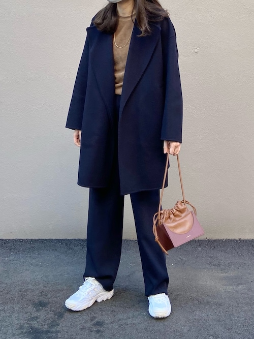 Spick & Span（スピックアンドスパン）の「Wフェイスルーズコート