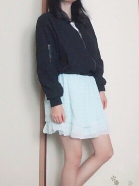 「PAGEBOY（ページボーイ）のアイテム（トップス、ホワイト系）」を使った、新藤さん（レディース・168cm）の春コーディネート