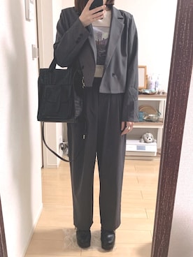 mihoさん（レディース・162cm）の春コーディネート