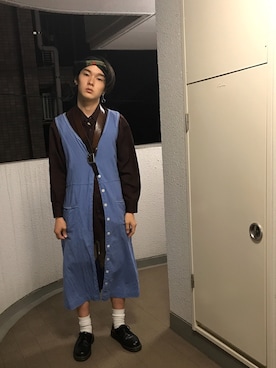 「レディース」｜「アイテム（財布/小物）」を使った、ゆうまさん（メンズ・163cm）の春コーディネート