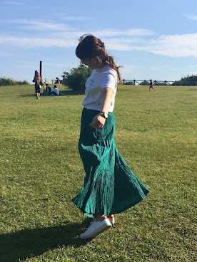 Maho Akimotoさん(レディース・163cm)の春コーディネート
