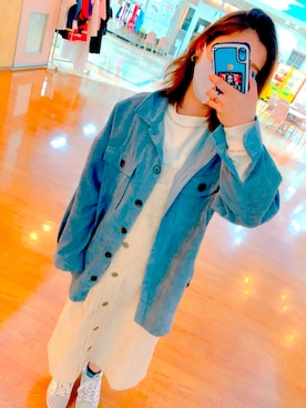 「Avail（アベイル）のアイテム（サロペット/オーバーオール）」を使った、cannam◡̈❤︎styleさん（レディース・158cm）の春コーディネート