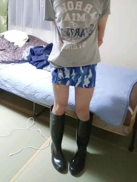 「長靴コーデ」｜elinaさん（メンズ・170cm）の冬コーディネート