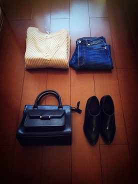 細野朋子さん(レディース・150cm)の冬コーディネート