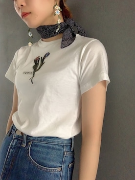 「マーガレット」｜GURUさん（レディース・158cm）の夏コーディネート