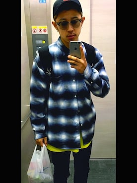 「kith」｜「アイテム（その他）」を使った、Yutoさん（メンズ・170cm）の冬コーディネート