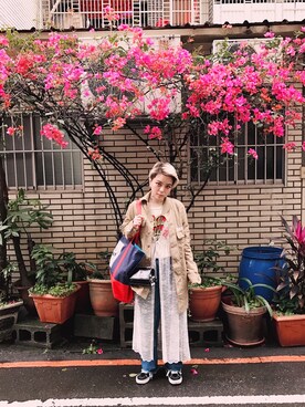 Candee郭百白さんのコーディネート