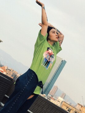 Candee郭百白さんのコーディネート