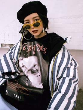 Candee郭百白さんのコーディネート