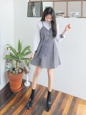 「fd style（エフディ スタイル）のアイテム」を使った、envylookさん（レディース・165cm）の春コーディネート