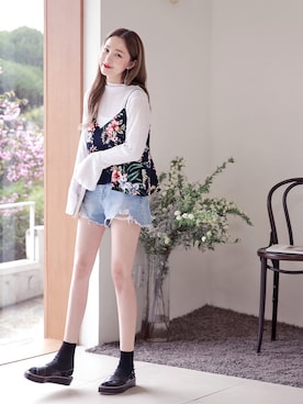 「fd style（エフディ スタイル）のアイテム」を使った、envylookさん（レディース・165cm）の春コーディネート