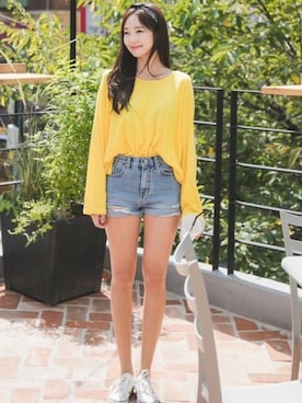 「fd style（エフディ スタイル）のアイテム」を使った、envylookさん（レディース・165cm）の夏コーディネート