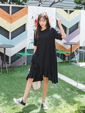 「fd style（エフディ スタイル）のアイテム」を使った、envylookさん（レディース・165cm）の夏コーディネート