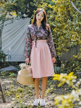 「fd style（エフディ スタイル）のアイテム」を使った、envylookさん（レディース・165cm）の秋コーディネート