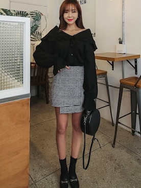 「fd style（エフディ スタイル）のアイテム」を使った、envylookさん（レディース・165cm）の冬コーディネート