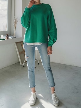 「fd style（エフディ スタイル）のアイテム（パンツ）」を使った、envylookさん（レディース・165cm）の冬コーディネート