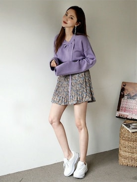 「fd style（エフディ スタイル）のアイテム」を使った、envylookさん（レディース・160cm）の冬コーディネート